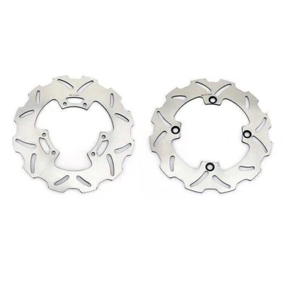 Rotores de disco de freno sólido para Honda CR125R CR125E CR250R CR250E 1997 98 99 00 2001 Foto 1 de 4