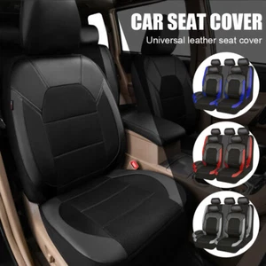 Funda de asiento universal de cuero PU para automóvil y camión Cojín de asiento delantero/trasero - Imagen 1 de 32