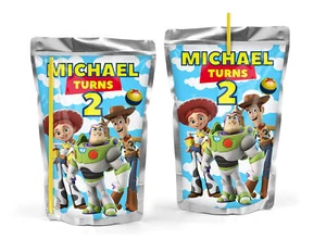 Etiquetas de bolsa de jugos de Toy Story - Imagen 1 de 2