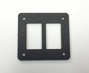 PANELES DE INTERRUPTOR BASCULANTE UNIVERSAL PLÁSTICO ABS XTREME RACING NEGRO (2 PUNTOS) ATV UTV - Imagen 1 de 2