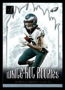 Tarjeta de novato DeVonta Smith 2021 Donruss blanca caliente #WHR-DVS Eagles - Imagen 1 de 2