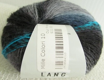 LANG Mille Colori Baby Merino Wool Fine Superwash Color 10 Multiple Available - Image 1 of 2
