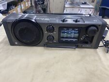 Sony ICF-6000W Vintage PSB/FM/AM Radio 3 Band Receiver - Portable Radio - Works!