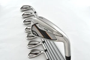 8pcs Callaway Mavrik Iron Set 5-6-7-8-9-PW-AW-GW Flex SR Diamana 50 RH Irons - Picture 1 of 16