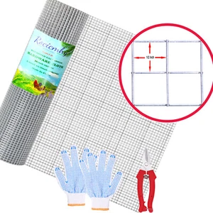 Hardware Cloth 1/2inch Galvanized Welded Wire Mesh Chicken Wire Fence 36" x 50' - Picture 1 of 11
