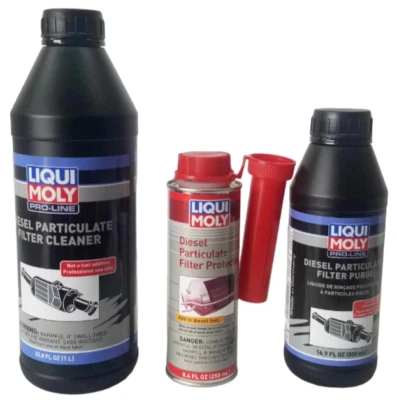 Juego de Limpiador de Líquidos y DPF Purge 5171 5169 y Kit Protector DPF Liqui Moly Foto 1 de 3