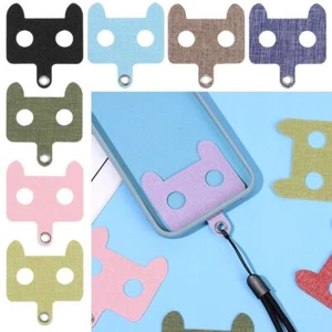 Phone Safety Tether Gasket Mobile Phone Lanyard Neck Cord Nylon Strap Patch - Photo 1 sur 17