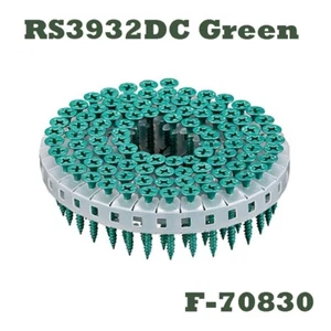 Makita Tornillo Bobina F-70830 RS3932DC Verde 3.9×32mm 4000 piezas Caja Para ... - Imagen 1 de 1