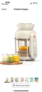 Auto Baby Food Maker, Glass Mills, Blender & Steamer and Ivory - Picture 1 of 2