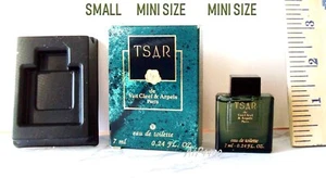 Vintage TSAR Van Cleef & Arpels EDT 7ml-0.24floz Box Colectible Mini Men Discont - Picture 1 of 6