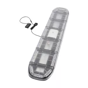 60" 104 LED Strobe Light Bar Amber Emergency Light Beacon Warning Tow Car Trucks - Picture 1 of 16