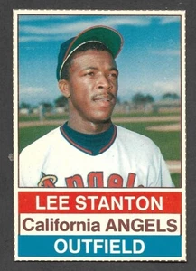 1976 Hostess #39 Lee Stanton La California Angels (líneas completas) casi nuevo A - Imagen 1 de 2