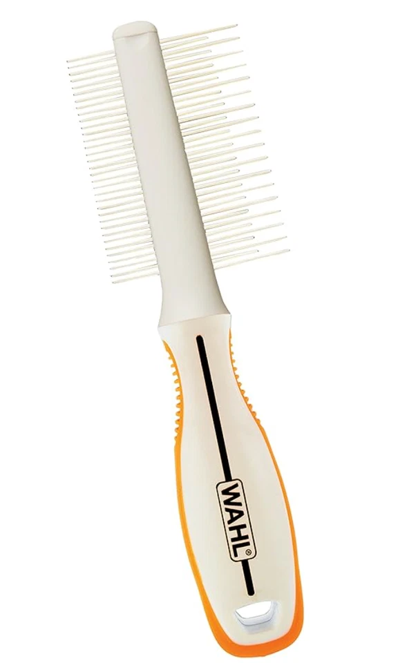 Peine para mascotas Wahl 2 en 1 pulgas/acabado para detectar pulgas, huevos de pulgas, garrapatas - Nuevo Foto 1 de 1