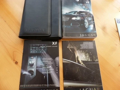JAGUAR XF 2008 PAQUETE DE LIBROS DE MANO Y BILLETERA PROPIETARIOS Foto 1 de 4