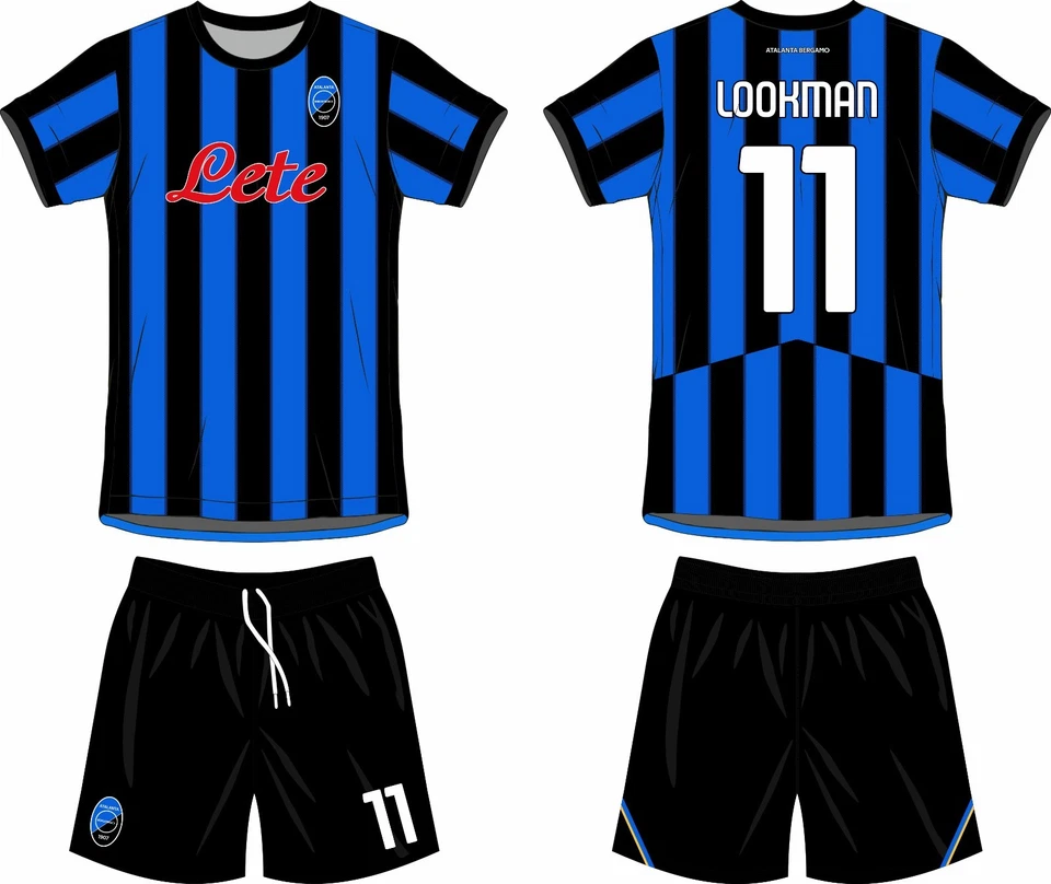 Completo Calcio Atalanta 26 Nome Numero Personalizzabili Gratis No Reso - Immagine 1 di 1