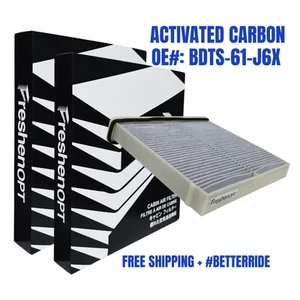 2 Pcs FreshenOPT Activated Carbon Cabin Filter for Mazda OE#BDTS-61-J6X CF12773 - Picture 1 of 6