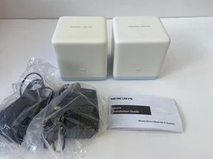 Mercusys AC1200 Halo S12 Whole Home Mesh Wi-Fi extender System x2 Units - Picture 1 of 3