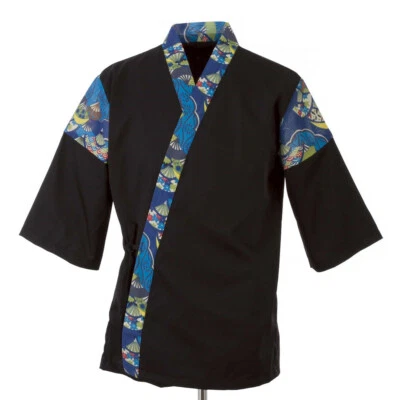 Happi Sushi Chef Coat Serving Short Kimono Sushi Chef Jacket  Hotel Uniform Hot - Image 1 of 3