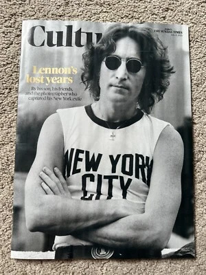 SUNDAY TIMES CULTURE MAGAZINE 21st July 2024 21/7/24 John Lennon Lost Years - Image 1 of 3
