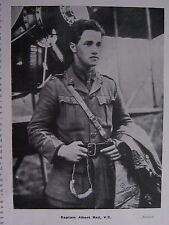 1918i Guerra Mundial WW1 Estampado ~ Capitán Albert Bola V.C Victoria Cruz