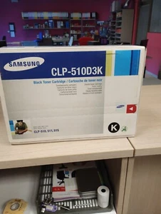 Samsung Black Toner Cartridge CLP-510D3K ORIGINALE - Foto 1 di 1
