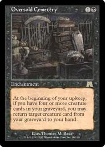 MTG - OVERSOLD CEMETERY - Onslaught (R) - Picture 1 of 1