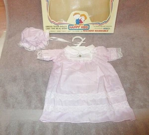 1984 De colección Cabbage Patch Niños Ropa Vestido y Sombrero Conjunto en Caja REMCO Happy Kids - Imagen 1 de 12
