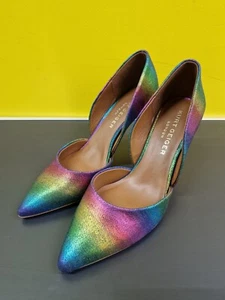 KURT GEIGER LONDON Bond 90 Rainbow Heels - UK 7/EU 40 - Picture 1 of 14