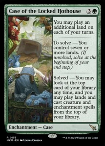 MTG Case of the Locked Hothouse NM Murders at Karlov Manor MKM Magic card - Picture 1 of 3
