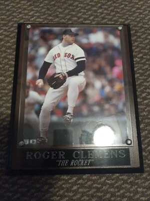 Medias Rojas de Boston Roger Clemens montado en imagen Bosox The Rocket  Foto 1 de 4