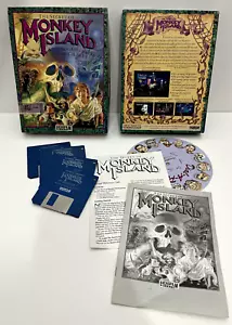 The Secret Of Monkey Island - Amiga - COMPLETO - Caja LUCASARTS Original - Imagen 1 de 3