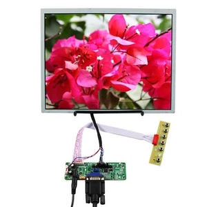 VGA LCD Controller Platine + 12,1" LQ121S1LG75 800x600 LCD Bildschirm - Bild 1 von 6