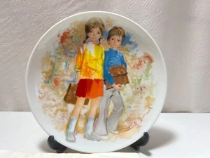 Bradford Ex. Placa Coleccionista EMILIE & PHILIPPE #BE168 Durand Colección Infantil - Imagen 1 de 3