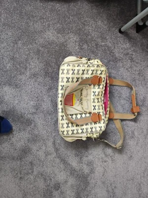 YUMMY MUMMY BABY CHANGING BAG PINK LINING SEE PHOTOS - image 1 of 3