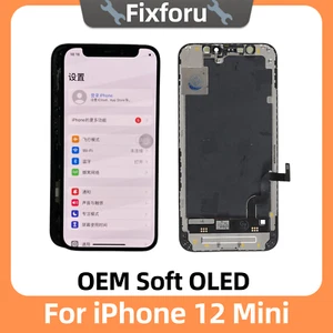 OEM Soft OLED For Apple iPhone 12 Mini Display TouchScreen Replacement Assembly - Picture 1 of 8