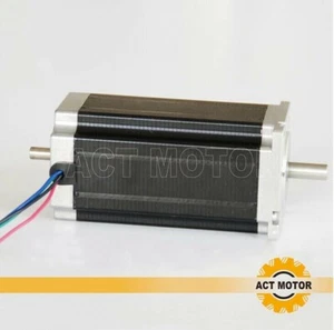 1PC Nema23 23HS2442B 4.2A 112mm 425oz-in double shaft Schrittmotor+1PC Driver - Bild 1 von 6