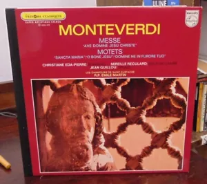 MONTEVERDI - Mass and Motets / R.P. Emile Martin / 6504072 Stereo GF / NM/NM - Imagen 1 de 8