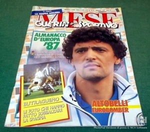GUERIN SPORTIVO MESE Anno 3 n. 1 Almanacco e Scudetti Europa '87 Gennaio 1987 - Imagen 1 de 4