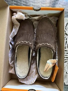 Sporto In Barefoot  Woman’s Shoes, Woods Leather Upper Fox Fur Lining Size 7 1/2 - Picture 1 of 6