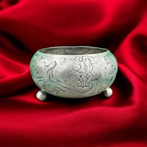 ANTIQUE Faberge design 19 century !! Silver IMPERIAL russian 84 Salt cellar Bowl - Picture 1 of 21