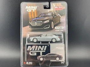 Mini GT BMW 750Li XDrive Nero Zaffiro MGT00436 1/64 CHASE - Foto 1 di 1