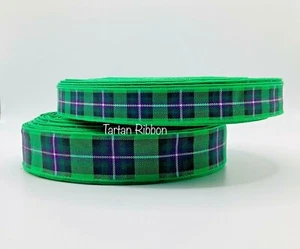 Cinta de tartán escocés Hibernian FC ~ 16 mm / 25 mm ~ 1,2,3,4 o 5 metros ~ Envío gratuito - Imagen 1 de 4
