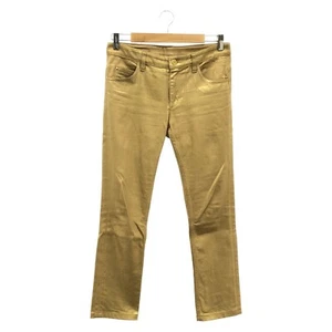 LOUIS VUITTON Gold Pants cotton Used Women size 36 - Picture 1 of 9