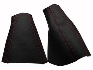 Rot Faden Schaltsack und Handbremsmanschett Für HYUNDAI COUPE 2001-2009 - Bild 1 von 1