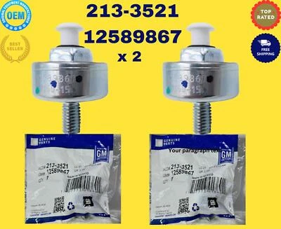 GM 12601822 Chevrolet Cadillac Pontiac GMC knock sensor oem harness not included - Image 1 of 3