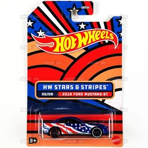 2022 Hot Wheels 2018 Ford Mustang GT #06 - HW Stars & Stripes 1:64 Mattel HDH31 - Bild 1 von 2