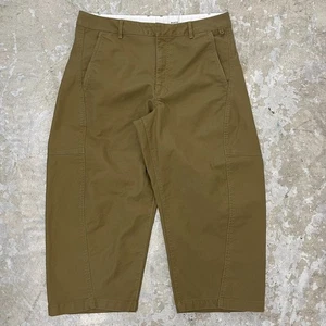 Anthropologie Maeve Damenhose 14 hoher Bund gebogen verkürztes Bein Chino - Bild 1 von 14