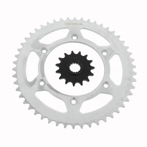 Sprockets for KTM 250 MXC 1998 1999 Front 15 Tooth and Rear 50 Tooth Sprocket - Picture 1 of 5