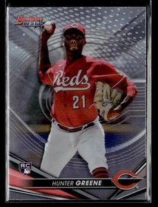Hunter Greene RC - 2022 Bowman's Best Rookie #54 Cincinnati Reds - Picture 1 of 2
