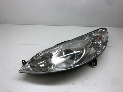 Peugeot 407 2006 Left  headlight headlamp 9660236180 DRA82599 LHD - Image 1 of 4